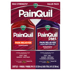 Buy now Vicks PainQuil & PainQuil PM Pain Relief Liquid, 1000mg Acetaminophen, 2x12 oz at indiglob india