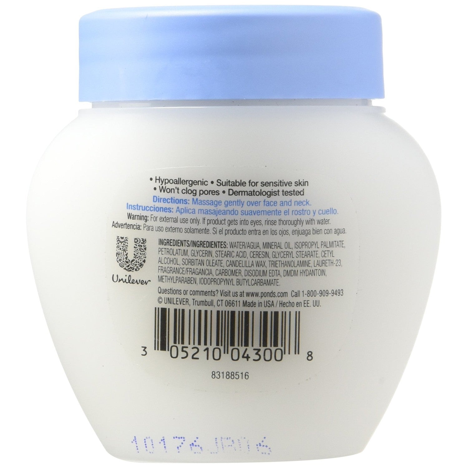 Buy now Pond's Cream Dry Skin 3.9 oz (Pack of 3) at indiglob india