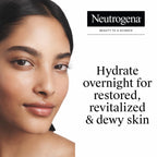 Neutrogena Hydro Boost Night Pressed Serum, 1.7 oz | Hyaluronic Acid & Antioxidants, Hydrating Face Moisturizer, Restores & Revitalizes Skin Overnight, Normal to Extra Dry Skin
