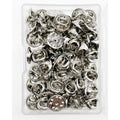 Lock Pin Backs for Lapel Pins, 50 Pack