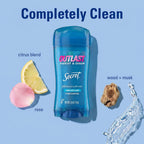 Secret Outlast Antiperspirant Deodorant for Women, 72hr Sweat & Odor Protection, PH Balancing Minerals, Pro-Hyaluronic Acid, Clear Gel, Completely Clean Scent, 2.6 oz (Pack of 2)