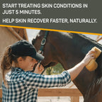 Silver Honey Rapid Skin Relief Medicated Shampoo & Wound Wash, 16 fl oz