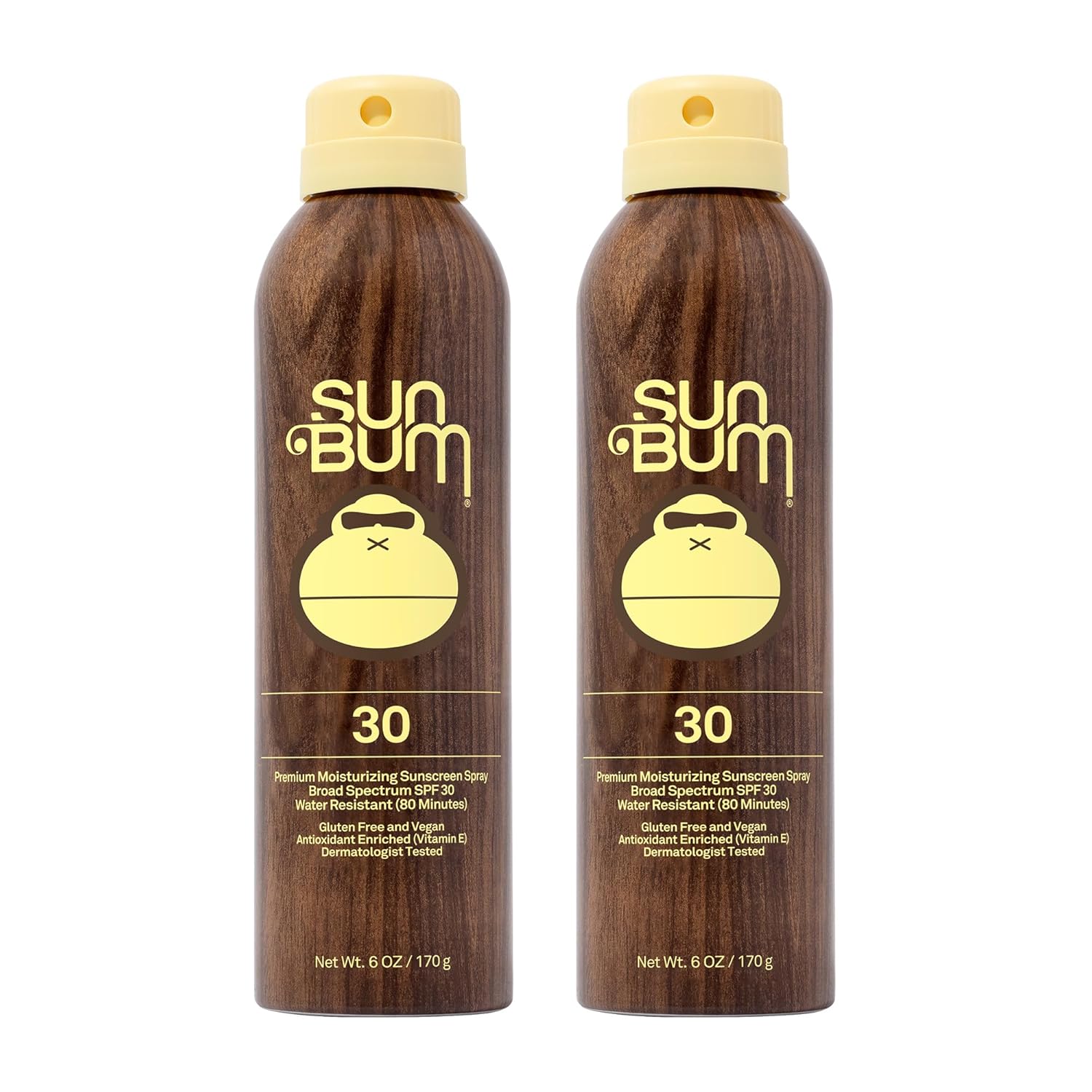 Buy now Sun Bum Original SPF 50 Sunscreen Body Spray - Broad Spectrum Moisturizing Sunscreen with Vitamin E - Hawaii 104 Act Compliant (Made without Octinoxate & Oxybenzone) - 6 oz 6 Ounce (Pack of 2) SPF 30 at indiglob india
