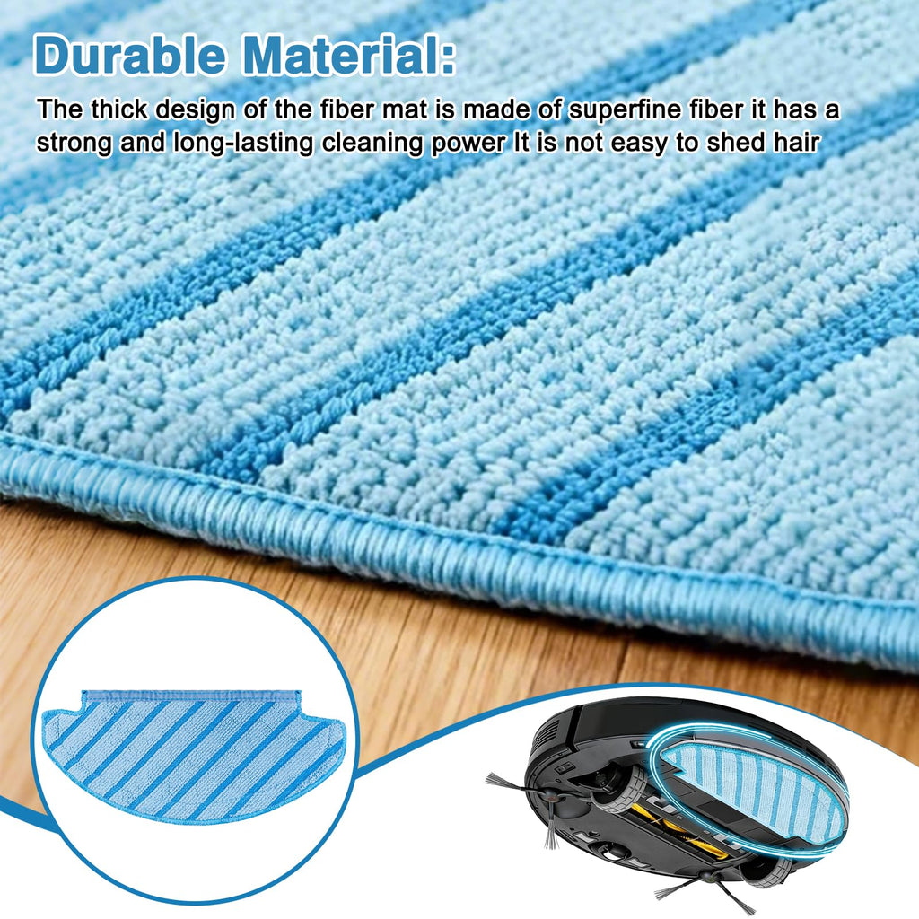 Buy now Ecovacs Deebot Washable Cloth Mop Pads for Ozmo T8 Series, T9, N8 Pro Plus, Yeedi Vac Max Replacement Parts at indiglob india