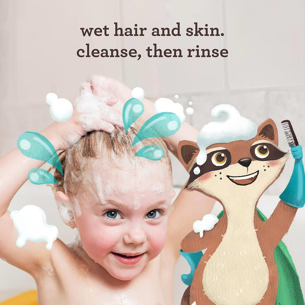 Buy now Aveeno Kids 2-in-1 Hydrating Shampoo & Conditioner, Gently Cleanses, Conditions & Detangles Kids Hair, Formulated With Oat Extract, For Sensitive Skin & Scalp, Hypoallergenic, 12 fl. oz at indiglob india