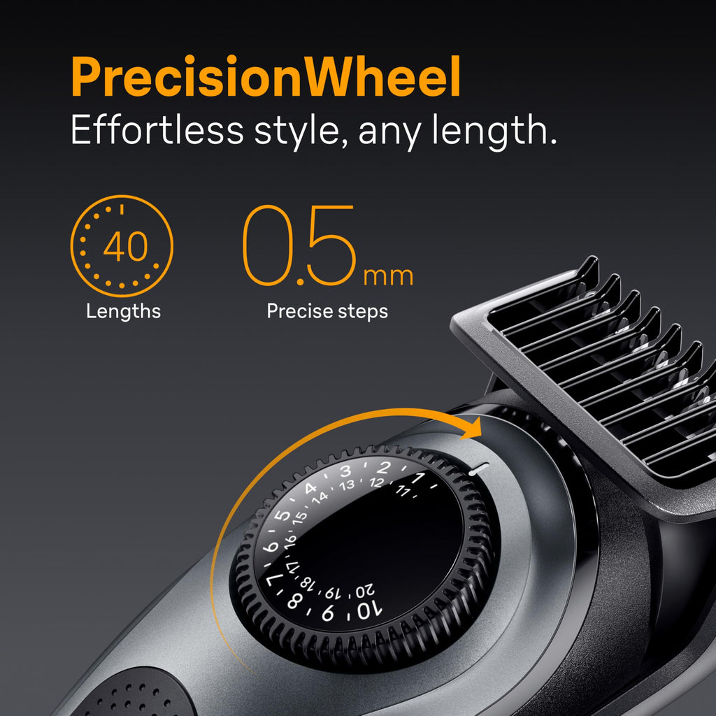 Braun All-in-One Style Kit Series 5 5471, 8-in-1 Trimmer for Men with Beard Trimmer, Body Trimmer for Manscaping, Hair Clippers & More, Ultra-Sharp Blade, 40 Length Settings, Waterproof