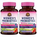 Vitalitown Probiotics for Women 120 Billion CFUs, 30 Strains, with Prebiotics & Digestive Enzymes & Cranberry, Gut & Vaginal Health, Vegan 30 (Pack of 1) Delayed Release Caps