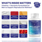 Blue Stork Fertility Supplement Gummies for Men, 90 Count