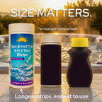 Spa Hot Tub Test Strips with App 6 in 1 (150 Strips) Easy, Accurate Testing