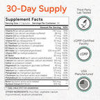 Low-Acid Multivitamin for Sensitive Bladders | 12 Vitamins & 9 Minerals | Buffered Vitamin C & Burdock Root | USA Manufactured | 60 Capsules