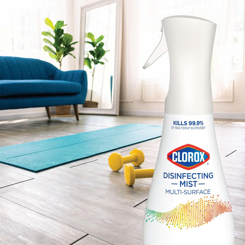 Buy now Clorox Disinfecting Mist, Lemongrass Mandarin, Household Essentials, 3 Refills, 16 Fl Oz Each at indiglob india