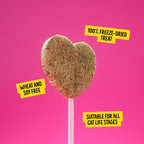 Bonkers Purrpops, Freeze Dried Chicken & Catnip Flavored Cat Treats, 32 Pieces