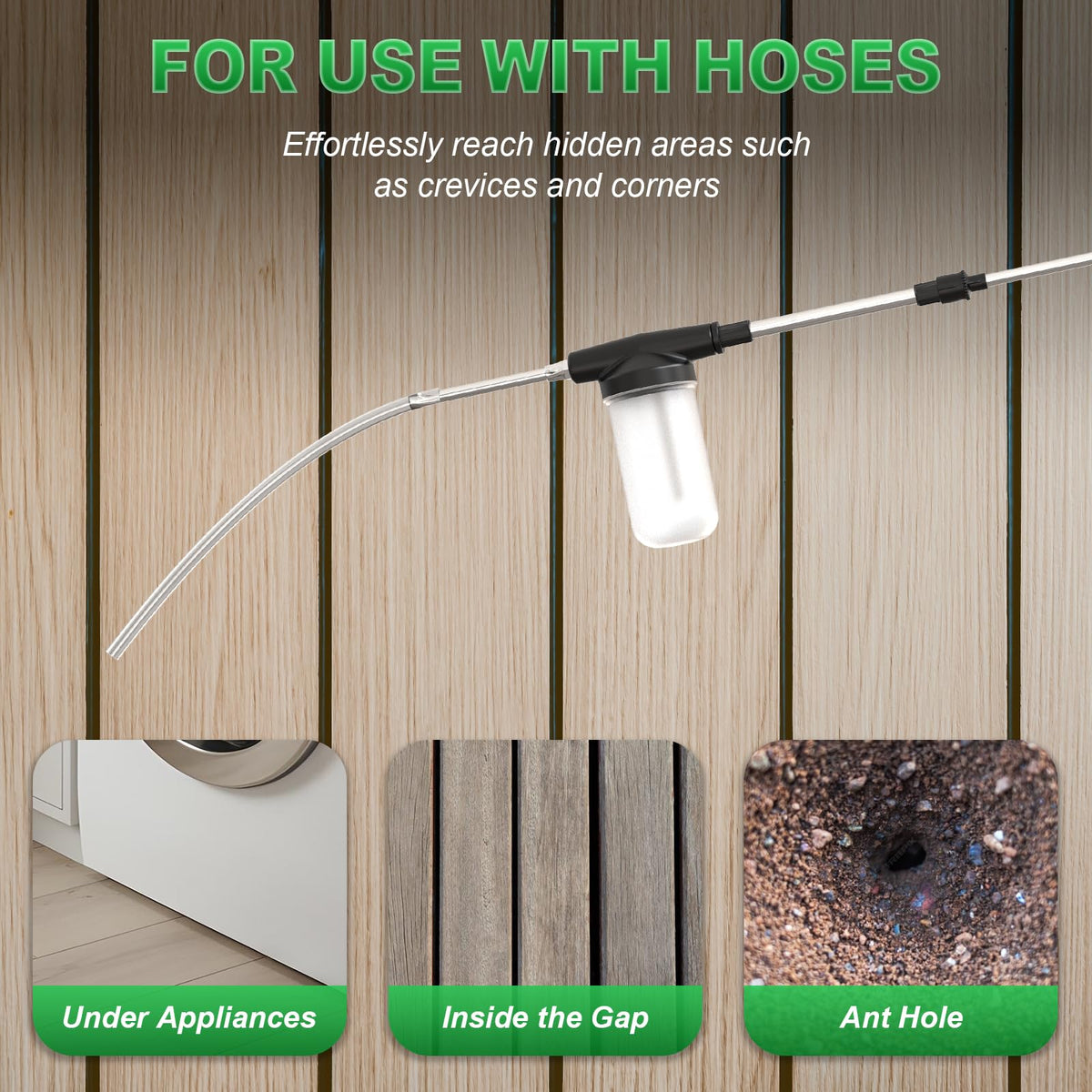 Diatomaceous Earth Duster, Powder Duster - Reach Up to 4 FT