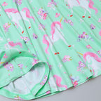 Buy now Girl & Doll Matching Dresses Floral Unicorn Clothes Summer Swing Dress 3t 4t at indiglob india