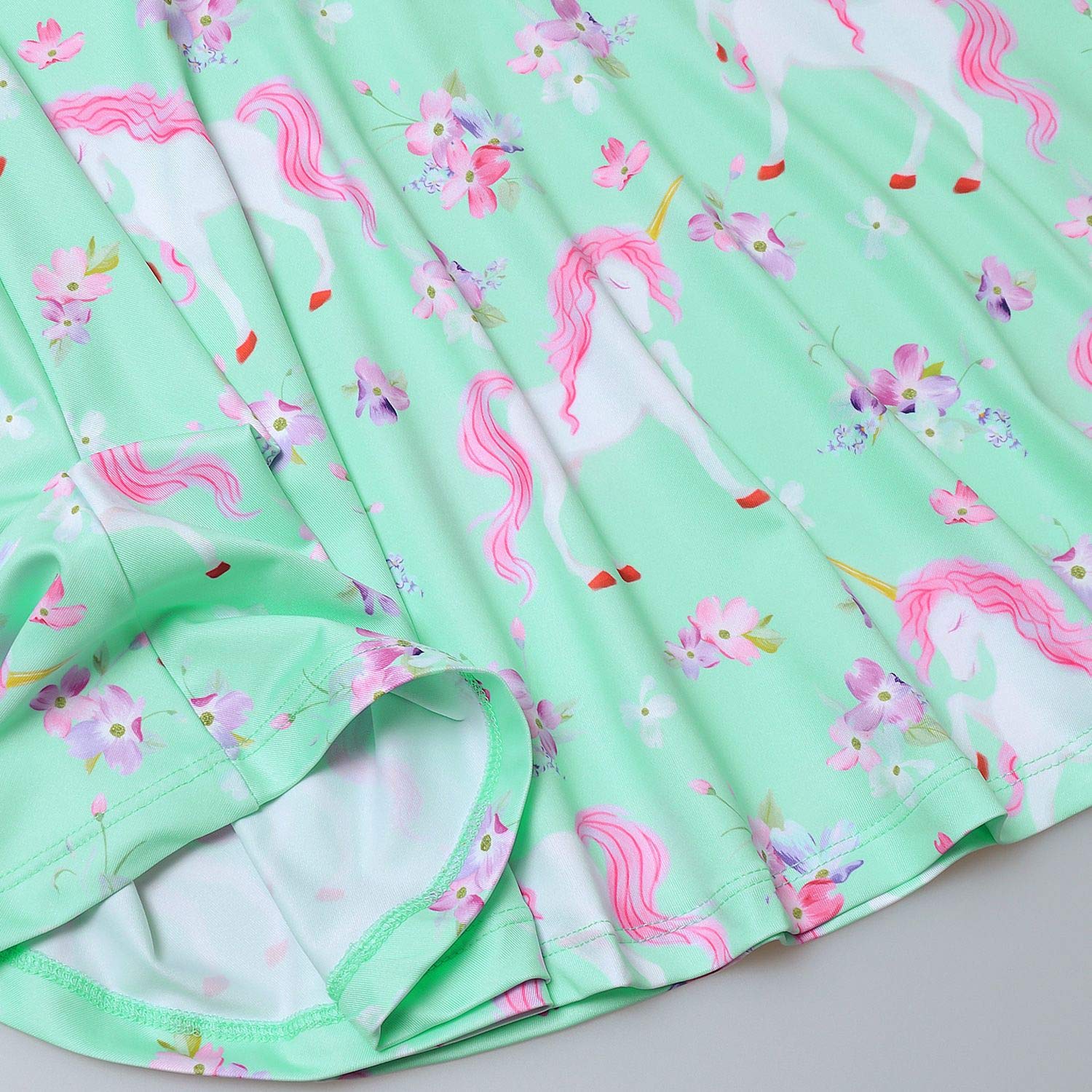 Buy now Girl & Doll Matching Dresses Floral Unicorn Clothes Summer Swing Dress 3t 4t at indiglob india