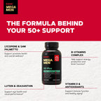 GNC Mega Men 50 Plus One Daily Multi, 60 Count, 60 Servings
