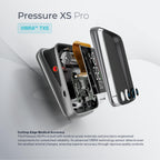 Pressure XS Pro Bluetooth Blood Pressure Monitor, Upper Arm BP Cuff 22–42 cm, Accurate Automatic Digital Systolic/Diastolic, Large Display, Mobile App Compatible for iOS & Android Devices