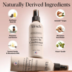 Buy now Kitsch Argan Milk Leave In Conditioner Spray â€“ Hair Detangler Spray for Curly, Wavy, Fine, Dry & Damaged Hair - Silicone-Free | Ideal Gifts for Women - 6.3oz at indiglob india