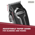 Buy now Wahl USA Elite Pro High-Performance Corded Home Haircut & Grooming Kit for Men Æ’?? Electric Hair Clipper Æ’?? Model 79602M at indiglob india