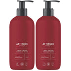Buy now ATTITUDE Liquid Hand Soap, EWG Verified, Plant and Mineral-Based, Vegan Personal Care Products, Coconut & Wild Berries Scent, 16 Fl Oz at indiglob india