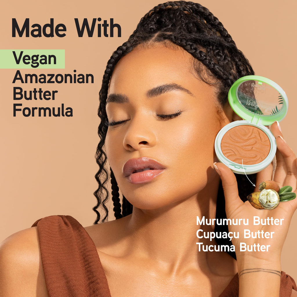 Buy now Physicians Formula Murumuru Butter Bronzer, Moisturizing, Nourishing Murumuru Butter for Silky Glow, Dermatologist Tested, Hypoallergenic, Vegan & Cruelty-Free - Deep Bronzer at indiglob india