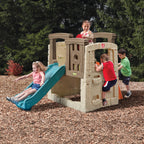 Buy now Step2 Woodland Climber II Kids Playset, Ages 2 ƒ??6 Years Old, Toddler Slide and Climbing Wall, Outdoor Playground for Backyard, Sturdy Plastic Frame, Easy Set Up at indiglob india