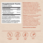 Nature's Way DIM-Plus DIM Supplement, BR-Diindolylmethane 100 mg, 120 ct | Supports Balanced Estrogen Metabolism, Prostate Function, and Premenstrual Breast Comfort*, 120 Vegan Capsules