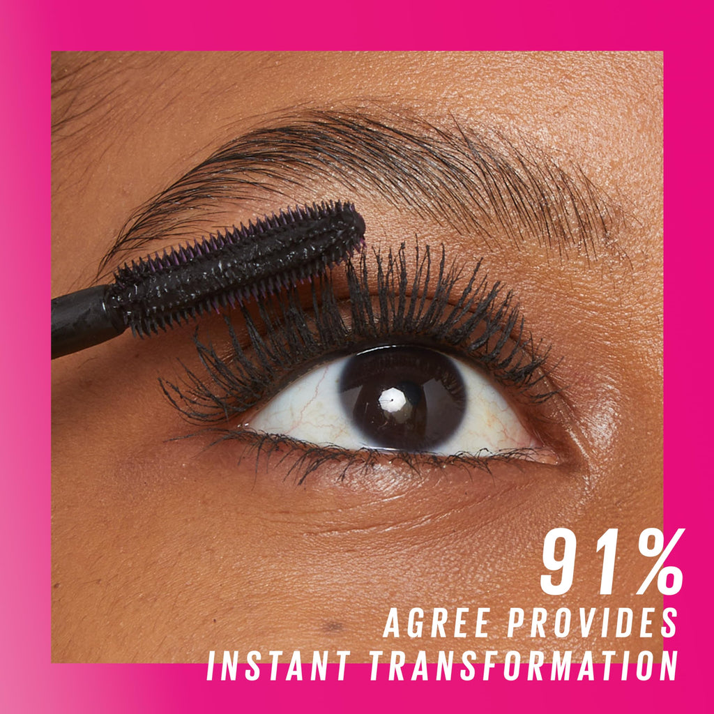 Buy now Maybelline Lash Sensational Firework Waterproof Mascara, Lengthening & Volumizing Mascara for up to 24HR wear, Very Black, 1 Count at indiglob india