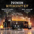 Buy now Wyspell Witchcraft Supplies Kit for Witch Altar 54PCS - Spell Candles for Witches - Crystals Spell Jars for Witches - Herbs for Spells - Beginner Witch Starter Box - Witchcraft Kit at indiglob india