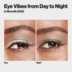 Revlon ColorStay Day to Night Eyeshadow Quad, 555 Moonlit, 0.16 oz | Longwear eyeshadow quad with velvety, blendable matte & shimmer shades. Crease & smudge proof. Up to 24hr wear.