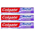 Colgate Max Fresh Knockout Gel Toothpaste, 2.5 Ounce Pack Of 3