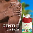 Old Spice Men's Antiperspirant & Deodorant, 24/7 Lasting Freshness, Advanced Sweat & Odor Protection with Skin Conditioners, Invisible Solid, Fiji with Palm Tree Scent, 3.4 oz (Pack of 3)