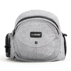 Buy now Tushbaby Original Hip Seat Baby Carrier for Babies & Toddlers up to 45 lbs, Safety Certified, Lightweight No-Foam Design with Storage & Nursing Support, Grey at indiglob india