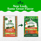 Greenies Teenie Natural Dental Dog Treats, Pumpkin Spice Flavor, 43 Count