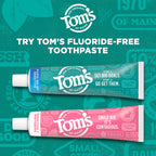 Tom's of Maine Sensitive and Whitening Toothpaste, Mint, 3 Pack, 4 oz