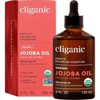 Buy now Cliganic Organic Jojoba Oil, 100% Pure (2oz) | Natural Cold Pressed Unrefined Hexane Free Oil for Hair & Face | Base Carrier (Packaging May Vary) 4 Fl Oz (Pack of 1) at indiglob india