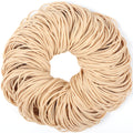 Rubber Bands Size #19 Beige 300pcs Elastic Rubber Bands for Office Supplies