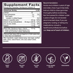 Nature's Way Sambucus Elderberry Gummies for Immune Support* Ages 4+, 60 ct | Immune Gummy with Black Elderberry Extract, Vitamin C, D3, Zinc, and Superfood Antioxidants*, Adults & Kids Ages 4+
