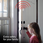 Buy now GE Personal Security Window and Door Alarm, 4 Pack, DIY Protection, Burglar Alert, Wireless Chime/Alarm, Easy Installation, Home Security, Ideal for Home, Garage, Apartment and More, White, 45174 at indiglob india