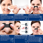 Clear Passage Nasal Strips, Black Extra Strength, 50 Count