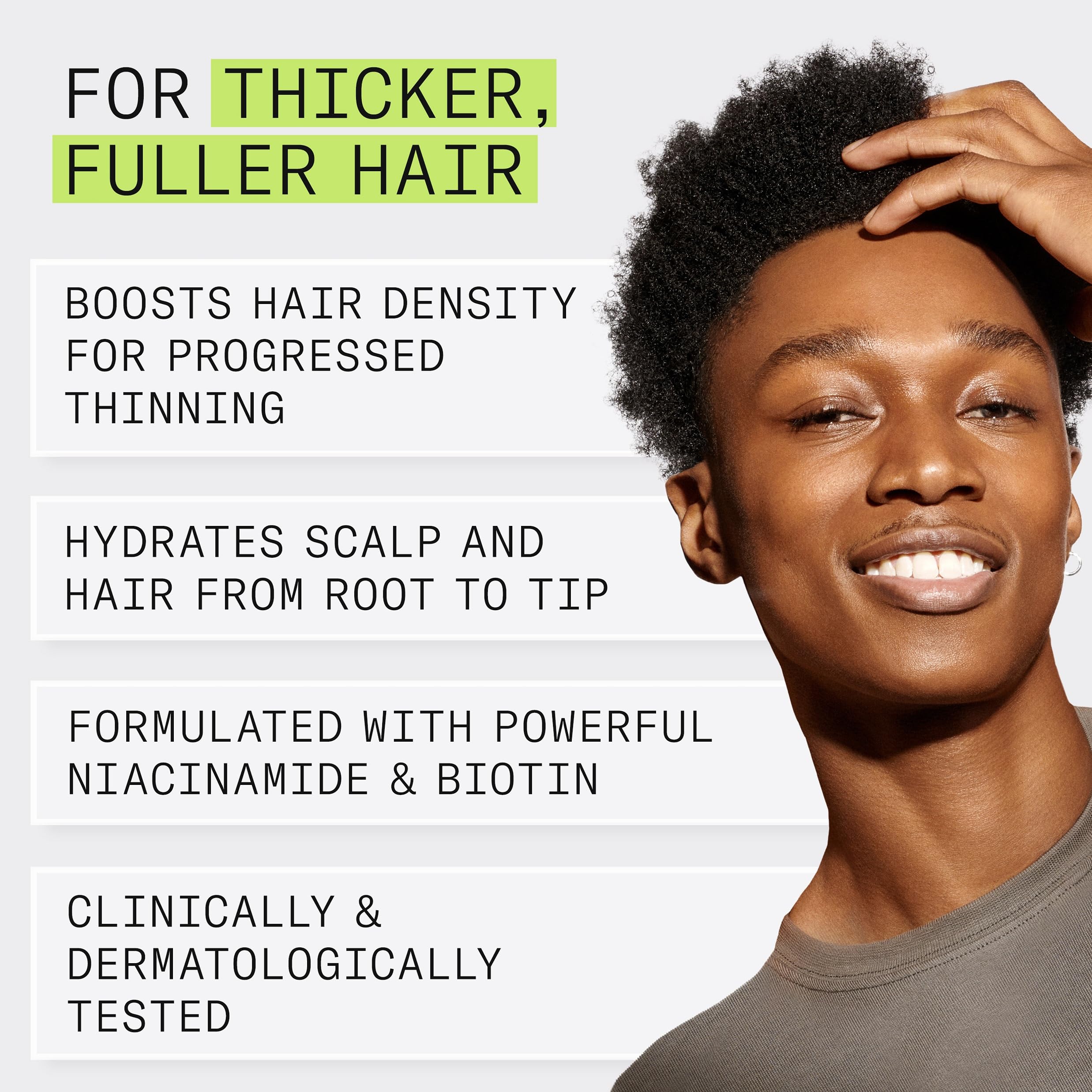 NIOXIN System 2 | Scalp Care | Shampoo | Hair Thickening | For Natural Hair | Scalp Health | For Natural Hair with Progressed Thinning | Cleanse & Boost Hair Density with Niacinamide & Biotin