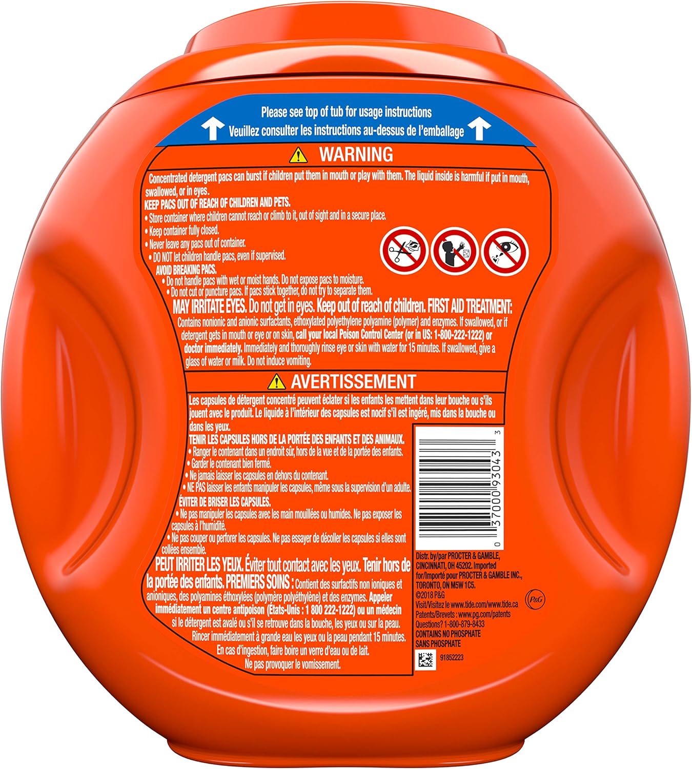 Buy now Tide PODS Original Scent HE Turbo Laundry Detergent Pacs, 72 Count at indiglob india