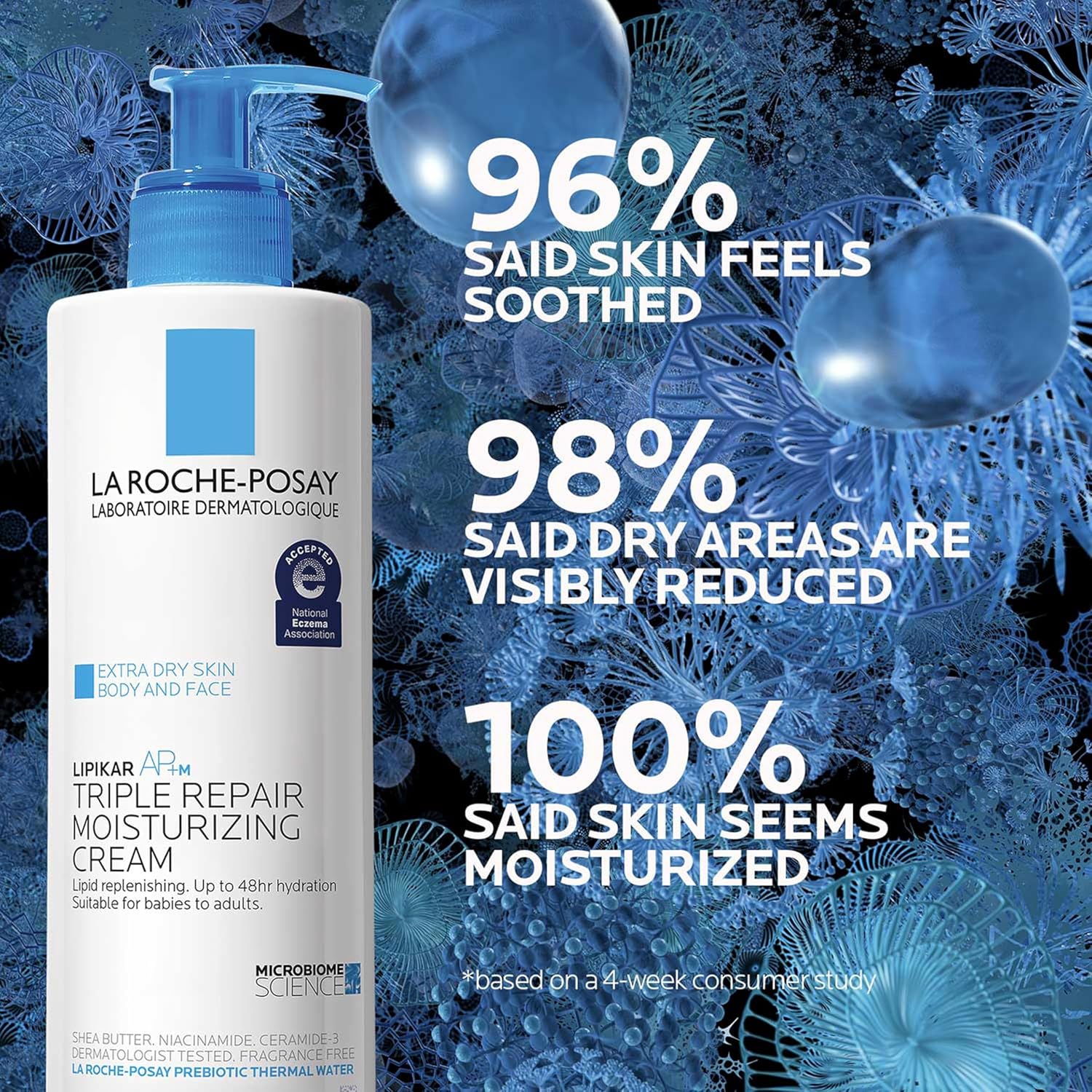 Buy now La Roche-Posay Lipikar AP+ Triple Repair Moisturizing Cream | Face & Body Lotion For Dry Skin | Shea Butter & Niacinamide Moisturizer | Gentle Face & Body Cream For Dry, Rough & Sensitive Skin at indiglob india