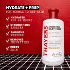 THAYERS Milky Face Toner Skin Care with Snow Mushroom Tremella and Hyaluronic Acid, Natural Gentle Facial Toner, for Dry and Sensitive Skin, 355mL