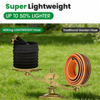 Garden Hose 50FT, Non-Expanding Water Hose Ultra Lightweight