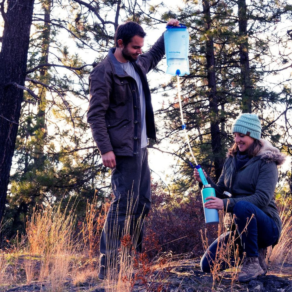 SimPure Portable Gravity-Fed Water Filter with 3L Bag