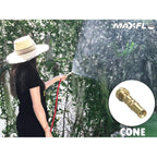 High Pressure Hose Nozzle Heavy Duty | Brass Water Hose Nozzles for Garden Hoses | Adjustable Function | Fits Standard Hoses, Garden Sprayer, Spray Nozzle, Power Washer Nozzle