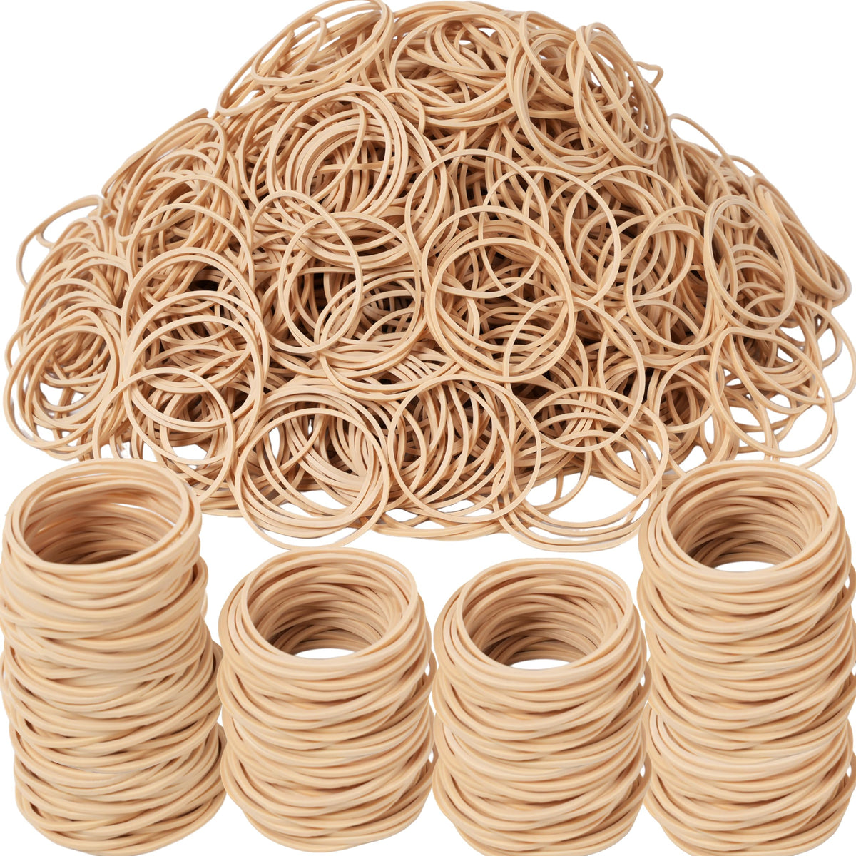 Rubber Bands 800pcs Size#16 Rubber Band for Office Supplies Home Packaging