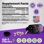 Hyaluronic Acid Supplements 1000mg - Skin & Joint Support - 120 Caps
