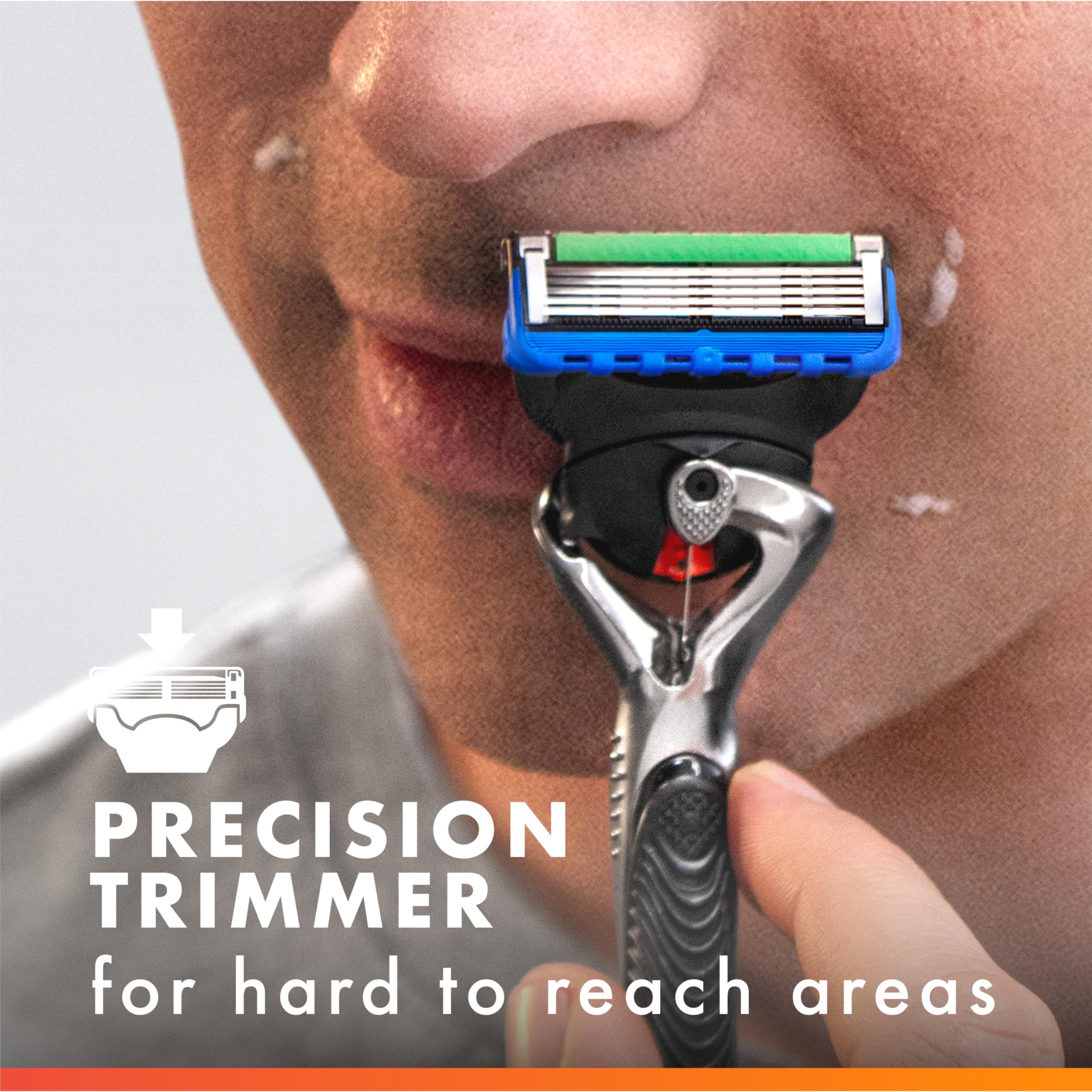 Gillette Fusion5 ProGlide Razor Blade Refills for Men, 5 Count